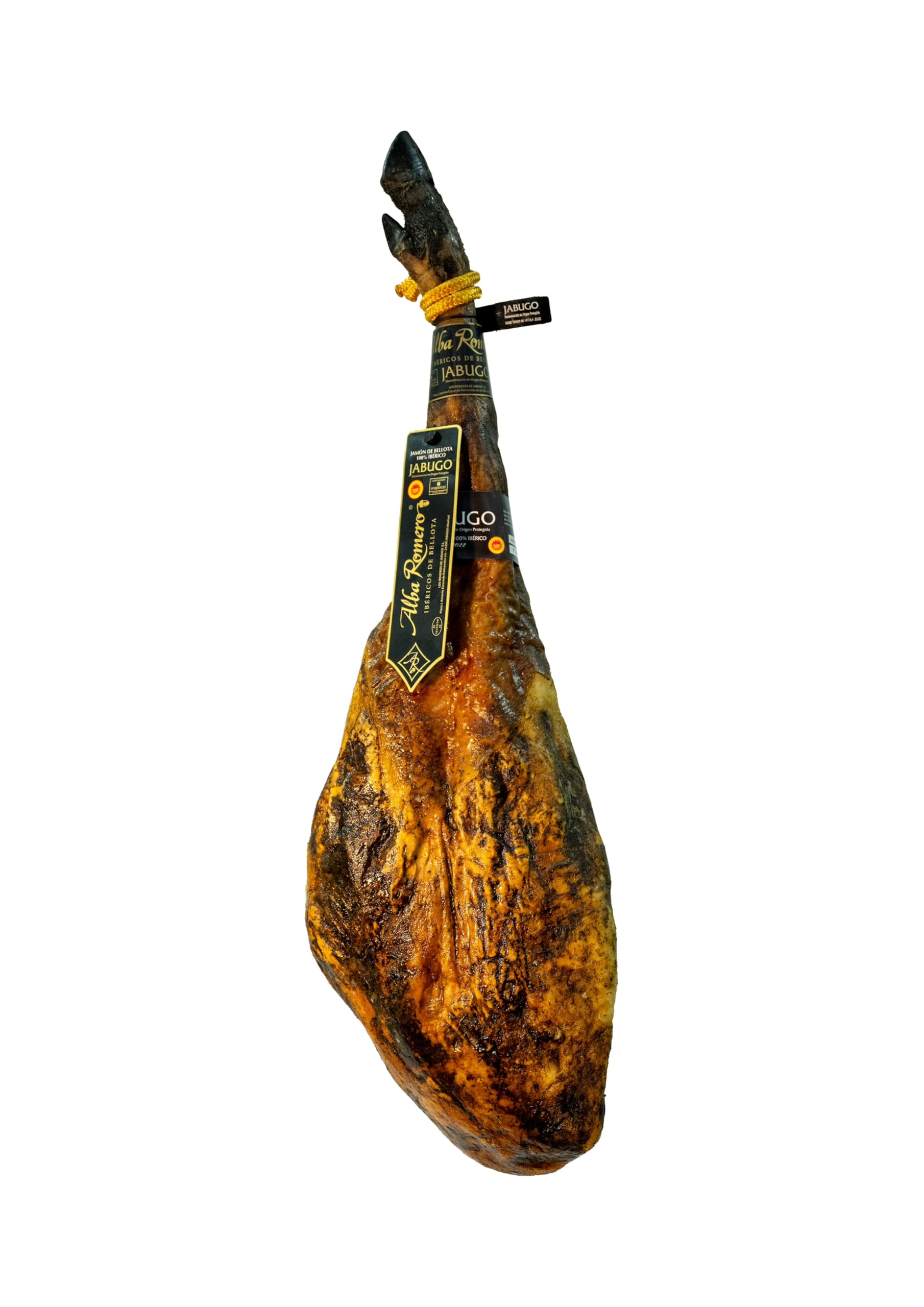 Jamón 100% Ibérico de Bellota DOP Jabugo (Calidad Summun) ALBA ROMERO | Peso aproximado de 8.5 KG | Pieza entera — view 2