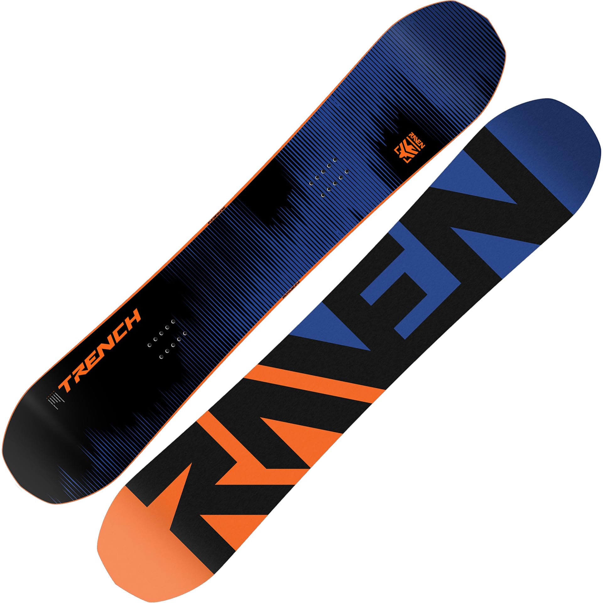 Tabla de Snowboard Raven Trench Carbon Navy/Orange