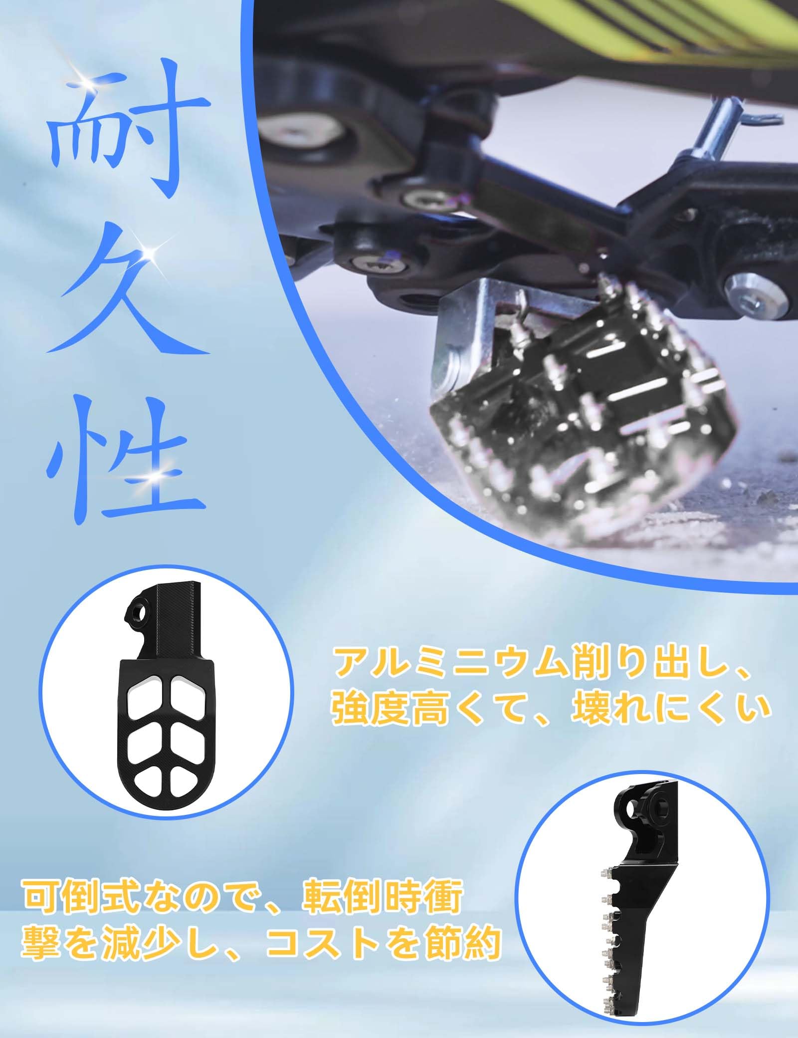 CT125 ハンターカブ　フットペグ　滑り止め❗️b CT125 ハンターカブフットペグ滑り止め❗️b
