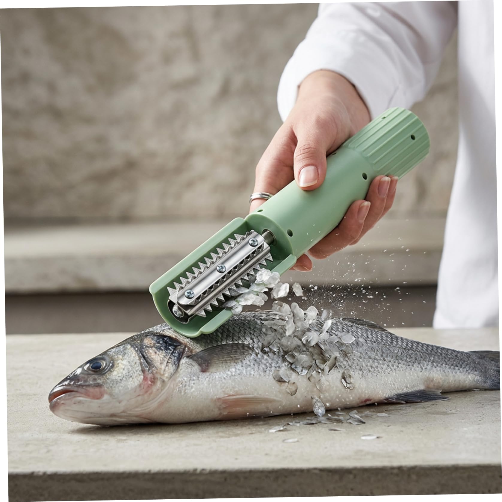 Détartreur de poisson électrique puissant pour enlever les écailles proprement
