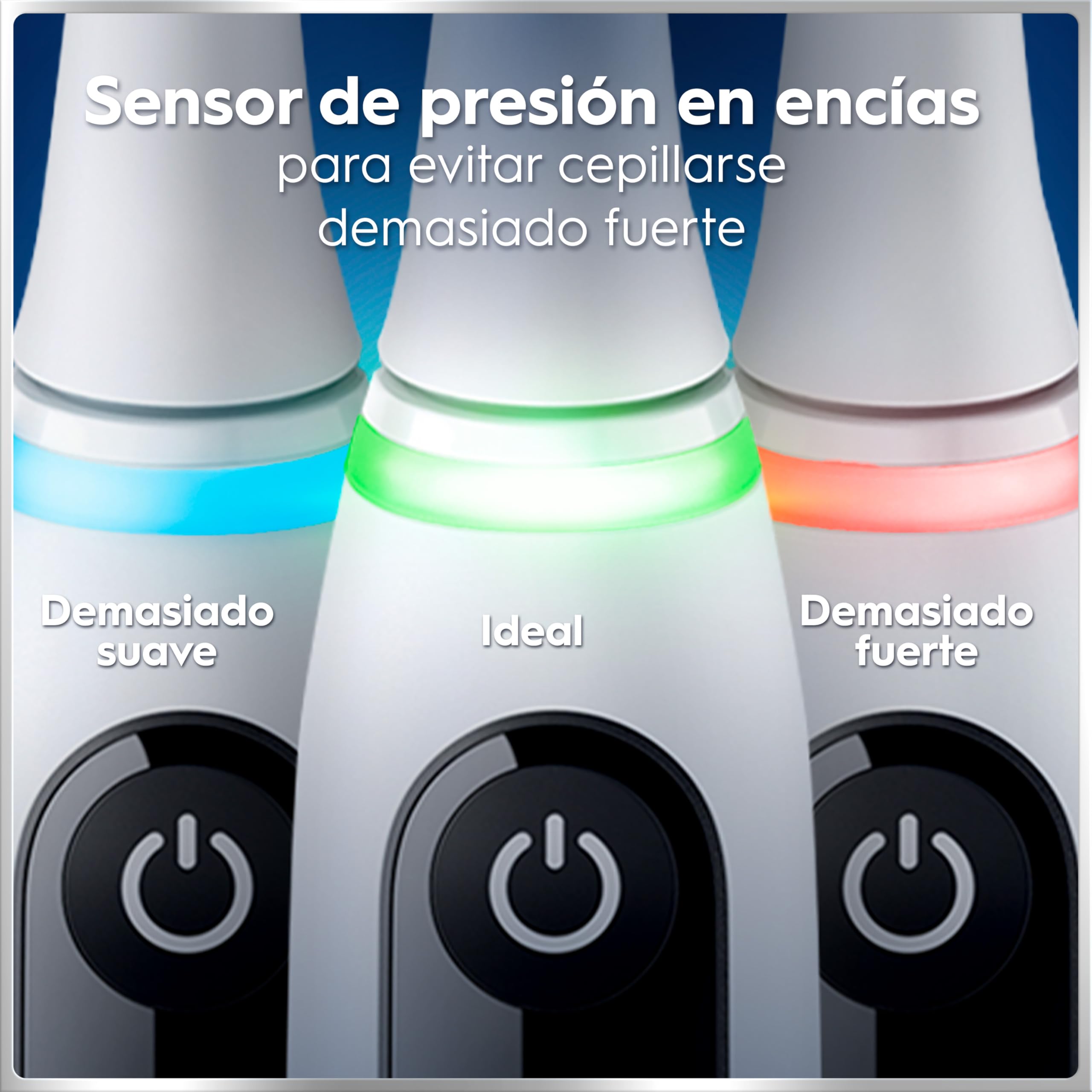 Oral-B iO 6N Cepillo de Dientes Eléctrico con 2 Cabezales, Blanco - Cepillo Dental con Sensor de Presión, 5 Modos de Cepillado con Blanqueamiento Dental, Visor Interactivo Y Estuche de Viaje