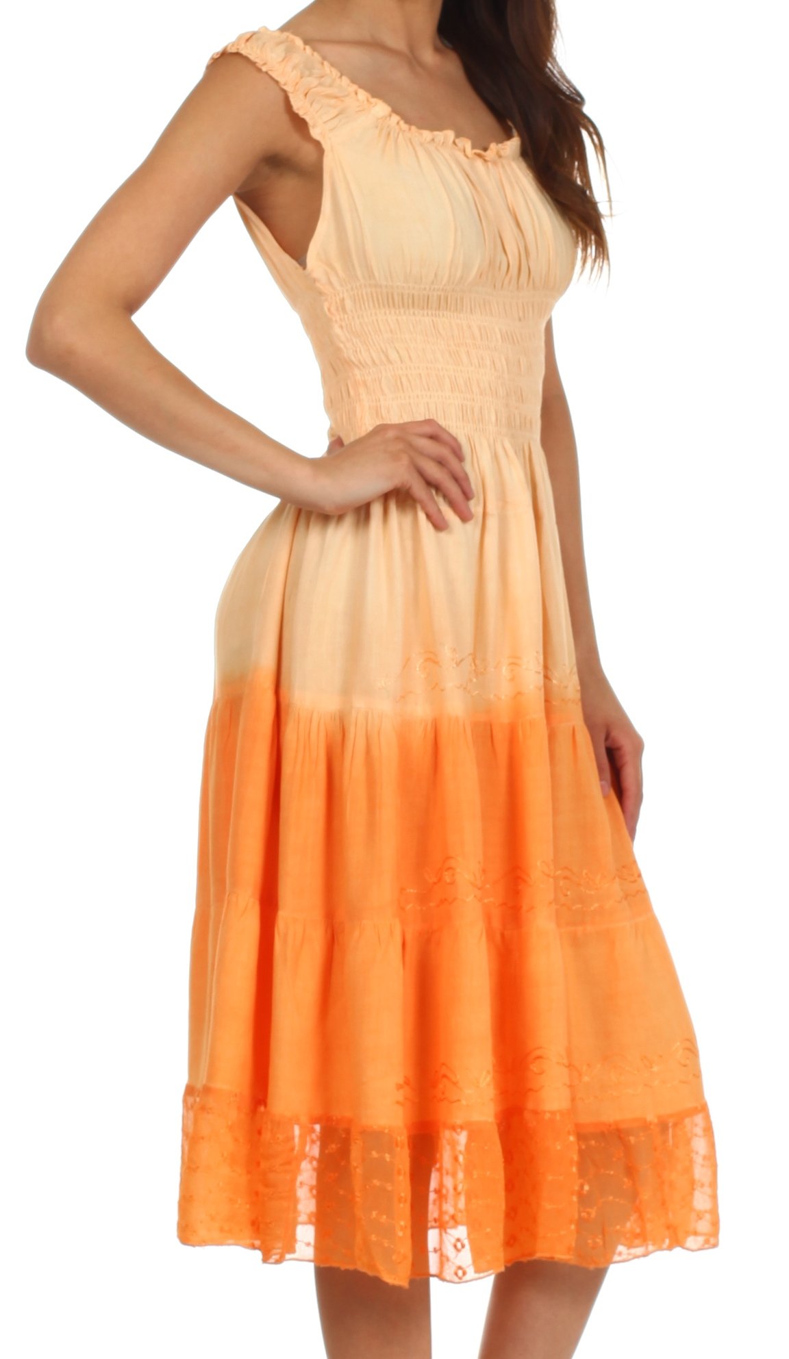 Sakkas Spring Maiden Ombre Robe Paysanne