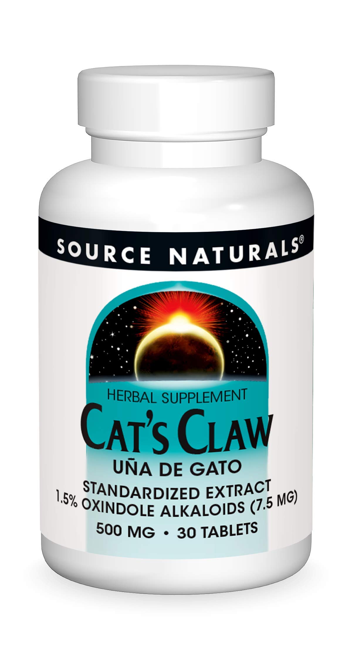 Source Naturals Cat's Claw Extract, Helps Support The Body's Immune System, 30 Tablets