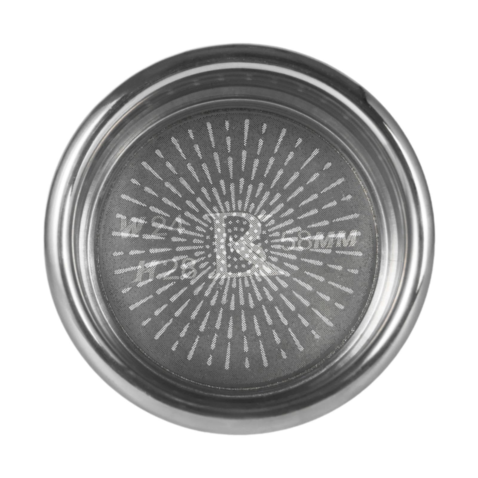 Qianly Filtro de Café Cesta de Filtro Presurizado Portafiltro de Acero Inoxidable Diseño Antigoteo Fácil de Limpiar Adecuado para Hogar Restaurante Bar, 24 Gramos, tal como se describe