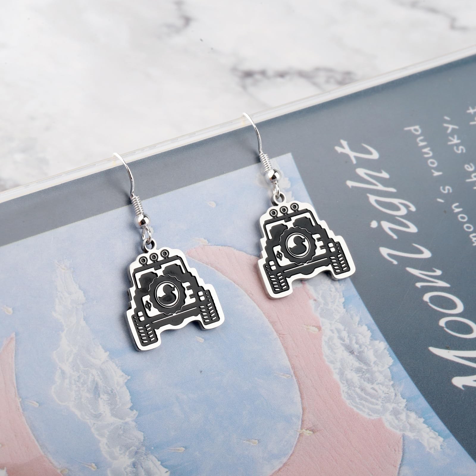KUIYAI Off Road Vehicle Jewelry Off Road Duck Earring 4-Wheeler Motorsport Gift Off Roading Lovers Duck Car Driving Gift
