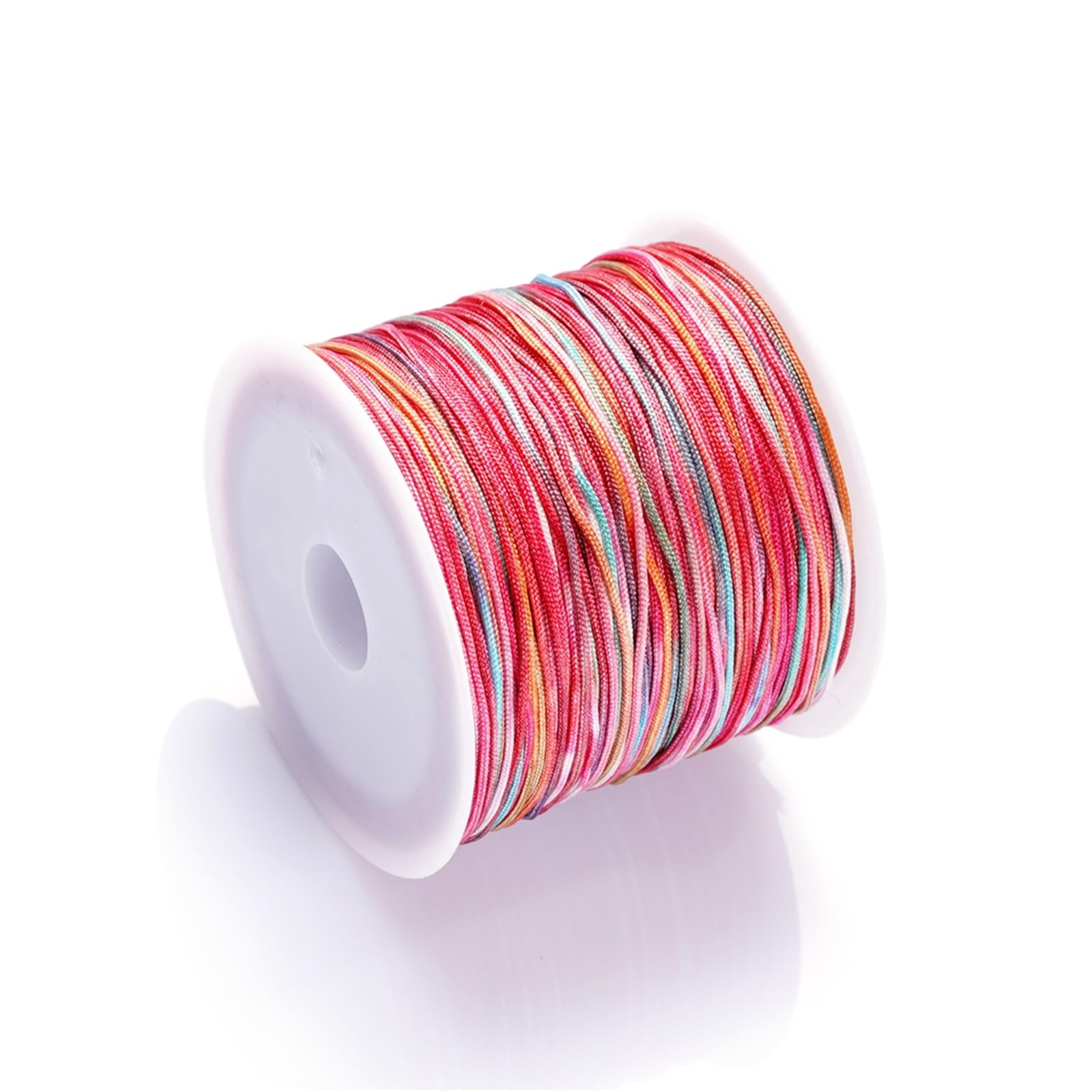 Nylon Cord Thread 10pcs 30M/Roll 0.8mm Nylon Thread Cord Chinese Knot Tassels Cord Bracelet Braided String for Making Bracelet, Necklace, Chinese Knot(Color 12)