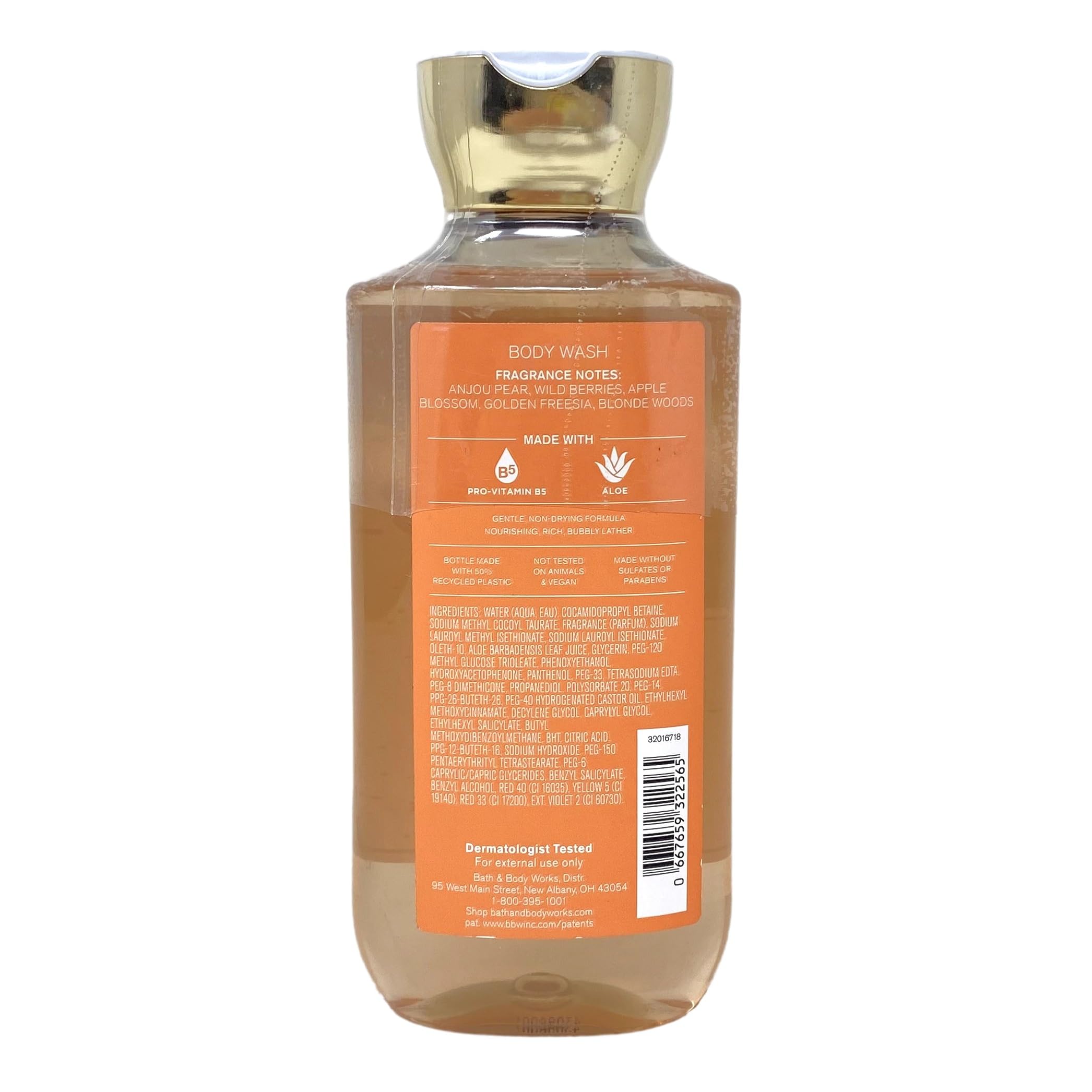 Amazon.com : Bath & Body Works Pearberry 2 Pack Body Wash Bundle