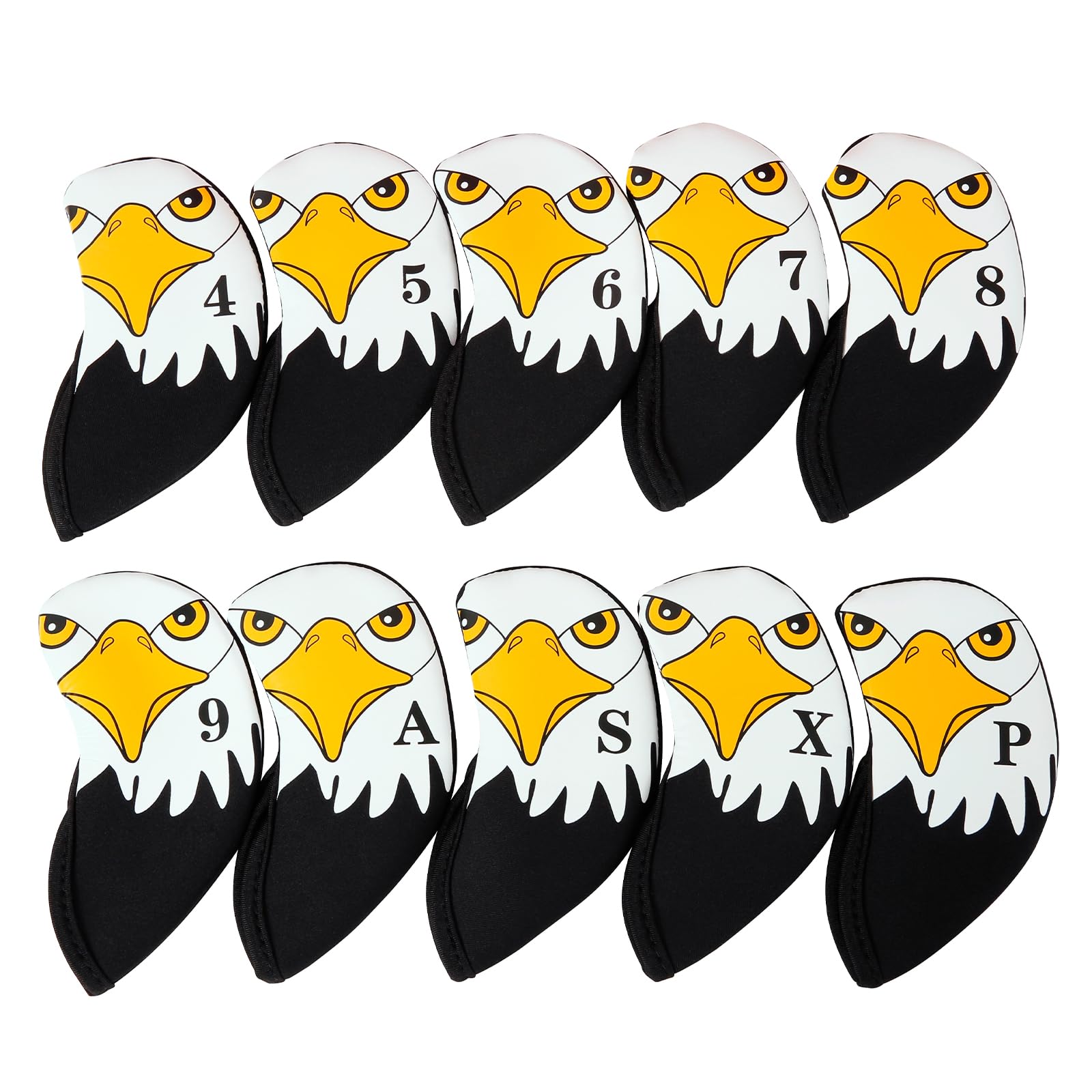 XIAOQENAN Golfs Head Protective for Driver Golfs Head Golfs Putter Protective Guard Golfs Iron Headcover Club