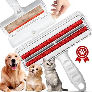 WOOTONG Pet Hair Remover Roller - Dog & Cat Fur Remover with Self-Cleaning Base - Efficient Animal Hair Removal Tool Cat Dog Hair Remover for Couch Furniture Car Seat Carpet and Bedding …