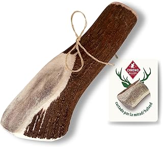 ChronoBalance® Antlers Chewing Bar (Halved) for Dogs - 100 % Stag Antlers - Chew Toy, Dental Care, Chew Snack, Antler, Chewing Bone, xxl product image