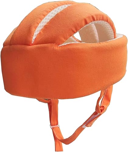 Miniatura 3 de Guilanoupo Casco de seguridad para bebés, protector suave para niños pequeños, gorra de seguridad anticojín para aprender a caminar, arnés de