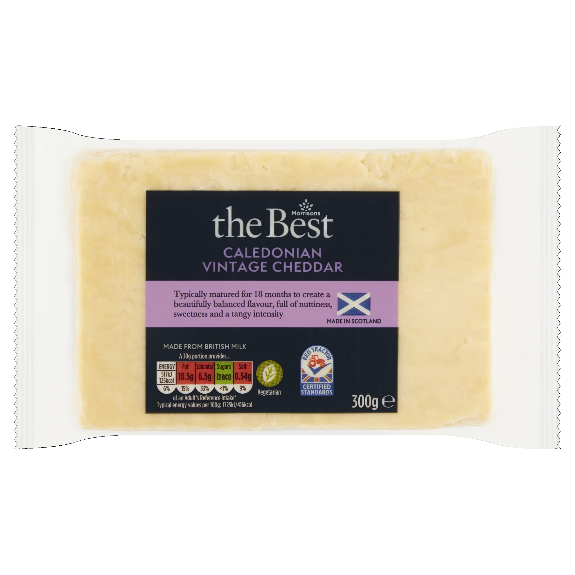 Morrisons The Best Caledonian Vintage Cheddar 300g