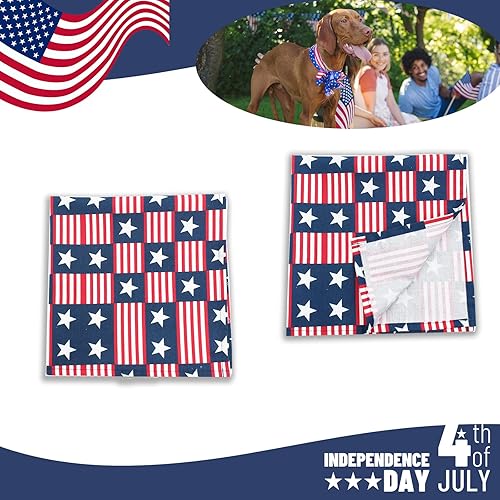 Miniatura 4 de Bubblepup Bandana para perros - Cómoda bufanda triangular de algodón para perros medianos y grandes