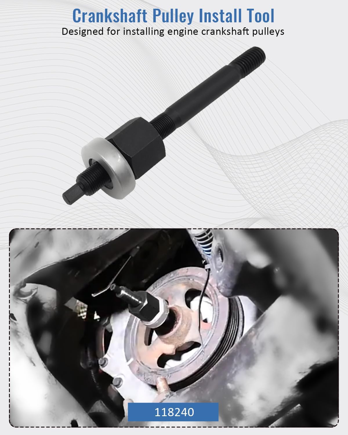 Camshaft Alignment Timing Chain Tool Set Compatible with BMW Mini Cooper W10 W11 R50 R52 R53 Engines, Camshaft Locking Holding Tool Kit Replace OEM 118240, 118250, 118370