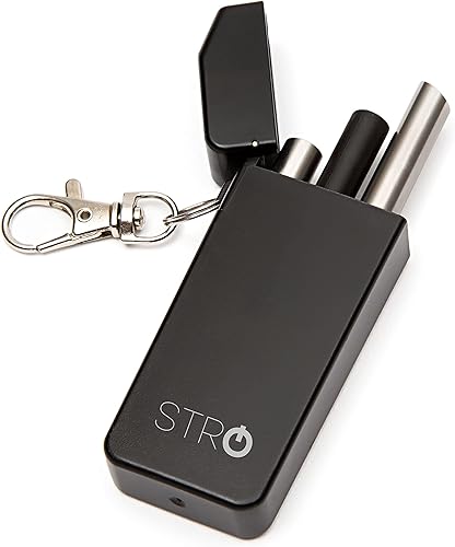 Miniatura 7 de STRO Pajita de metal reutilizable portátil con estuche de viaje y cepillo de limpieza integrado, pajitas de acero inoxidable para vaso de 20 y 30