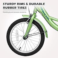 Vista 185 de H&ZT Triciclo para adultos, bicicleta de 3 ruedas, triciclo crucero, con engranaje de 7 velocidades, mango de freno de estacionamiento, escalón