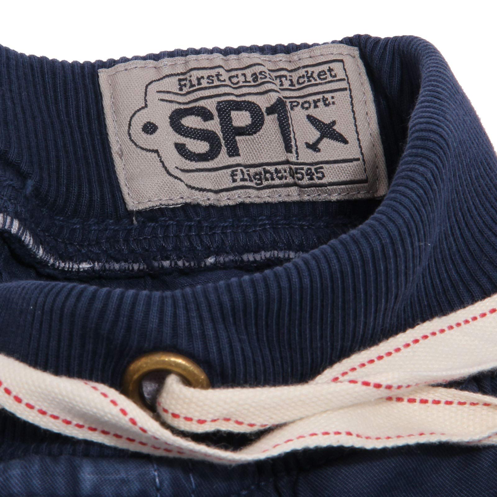 SP1 5020AB bermuda bimbo BOY blue garment dyed shorts kid