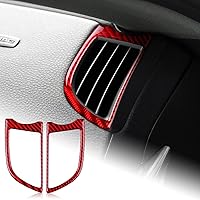 Vista 10 de AIRSPEED para Porsche Panamera 2010-2016, cubierta de marco de pantalla de navegación, botón de consola central del coche, adhesivo de marco