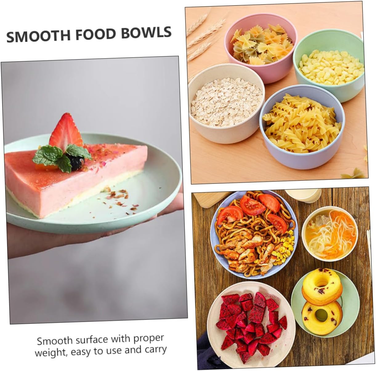 7-Piece Portable Wheat Tableware Set Includes Bowls Cups Plates Spoons Forks and Chopsticks Healthy and Reusable Camping Tableware for Household Use