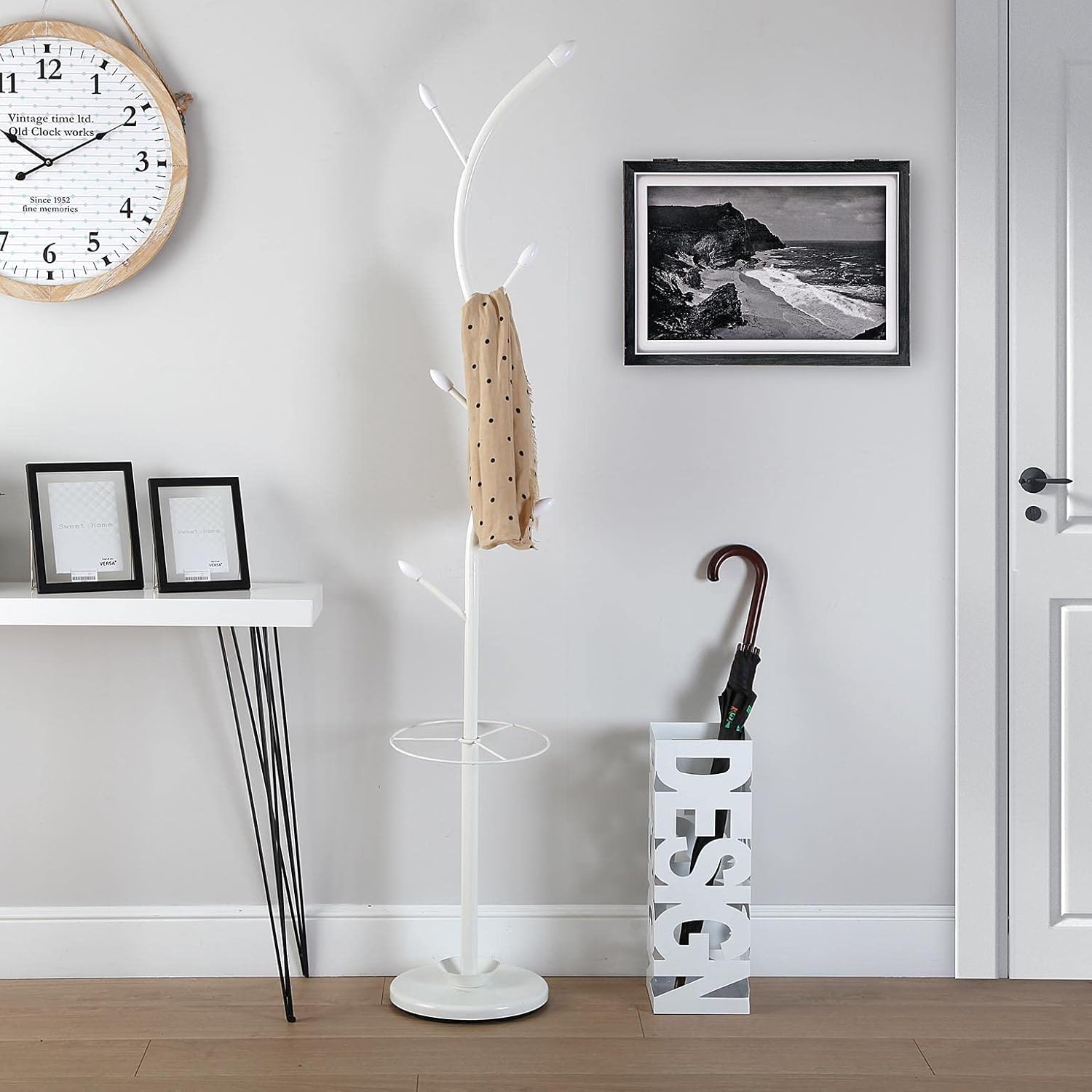Versa 187903 Coat Stand white