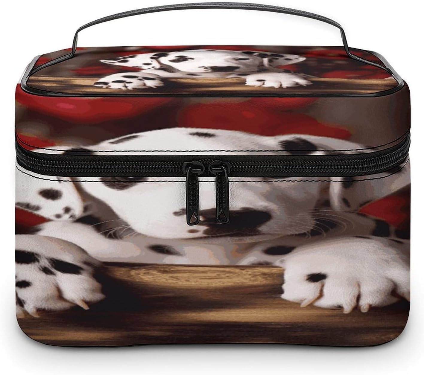 Dalmatian Puppy Travel Makeup Bag Cosmetic Bag Toiletry Bags