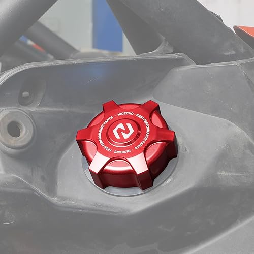 Miniatura 2 de NICECNC Tapa del depósito de combustible de gasolina compatible con Can Am X3 Maverick Max R 2017 2018 2019 2020 2021 2022, Defender HD10, Defender