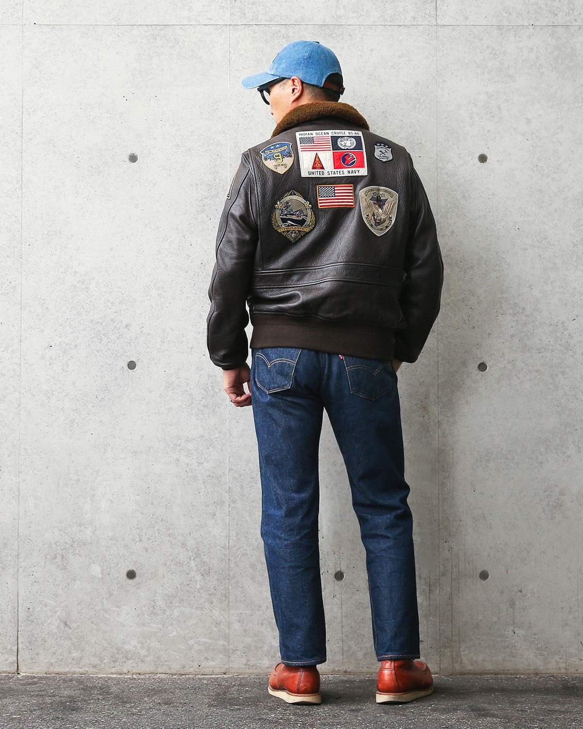 Amazon | [Avirex] [アヴィレックス] 6101063 GOAT G-1 TOP GUN トップ