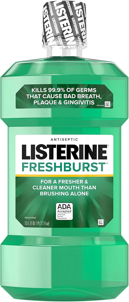 Listerine Freshburst Antiseptic Mouthwash with GermKilling