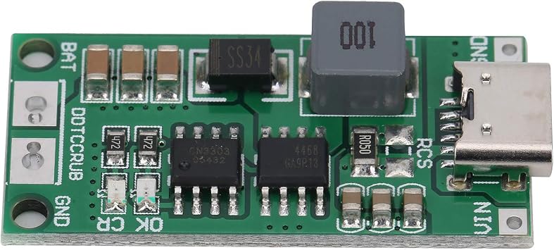 Battery Charging Module Step Up Boost Liion Battery Charger Board DDTCCRUB 3S2A
