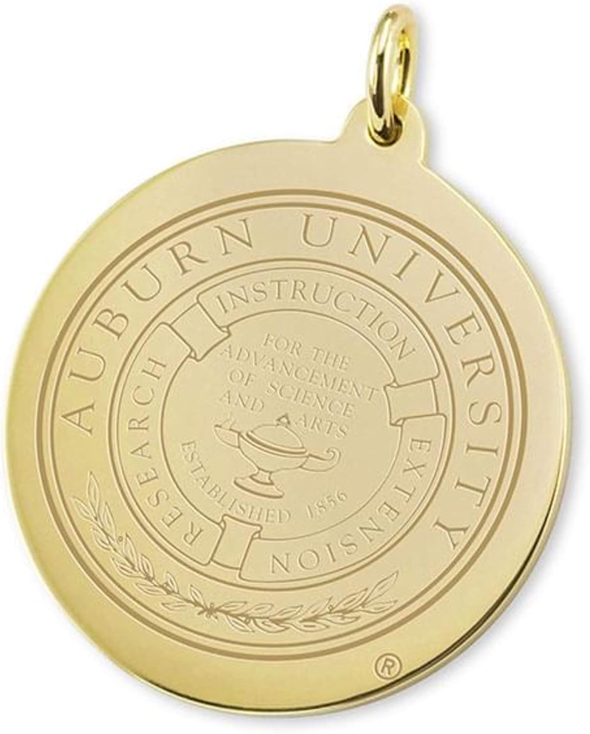 M. LA HART NCAA womens Gold Charm