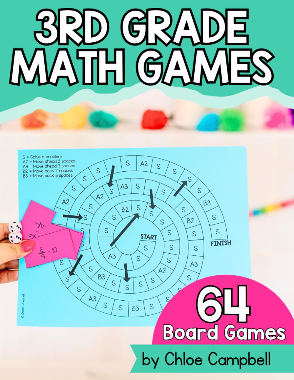 Math Games Grade 3: Homeschool Math for 3rd Grade      Paperback – January 12, 2026