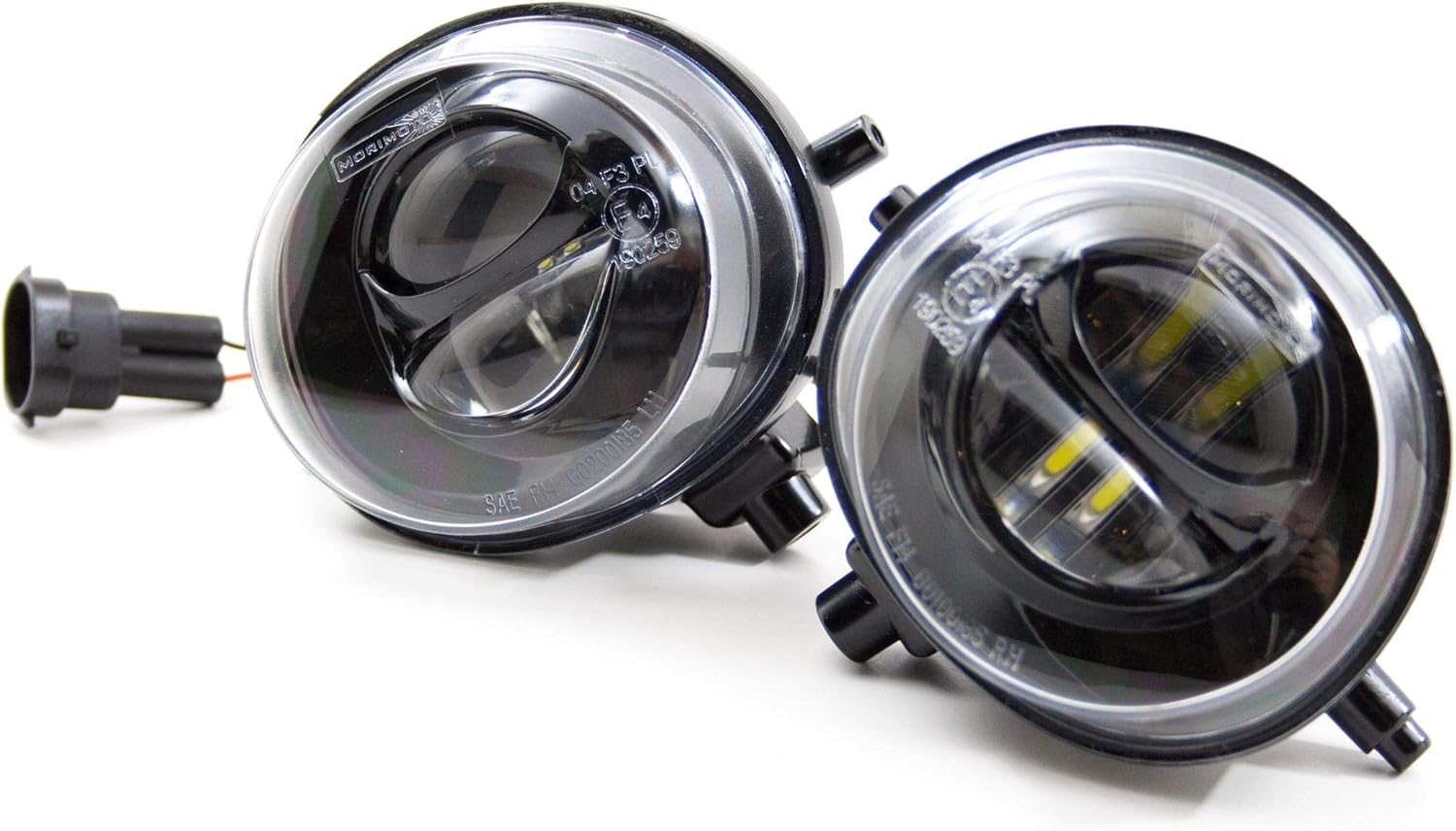 Morimoto XB LED Foglights, Type Z Plug and Play Foglight Housing Upgrade, Fits Mazda Miata MX-5 2006-2015, DOT Approved Assembly with White LED Chips, UV Resistant, 10 Year Warranty (1x LF200)