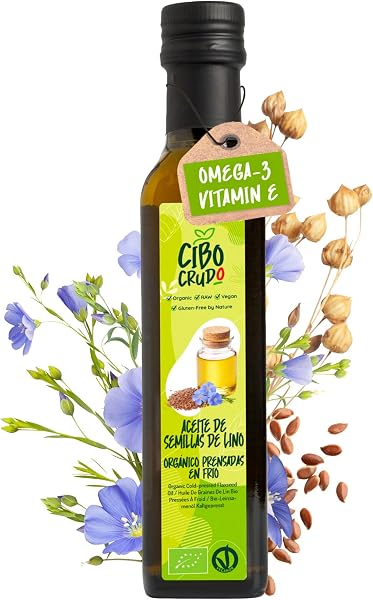 CIBO CRUDO Aceite de Lino Ecologico 250ml