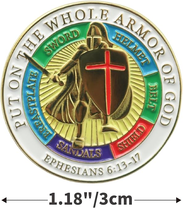 Put On The Whole Armor Of God Pin