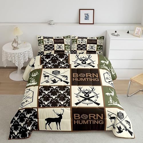 Miniatura 82 de Castle Fairy Juego de edredón con bandera estadounidense, tamaño King, ropa de cama de animales de pastor alemán para niñas y adolescentes, juego