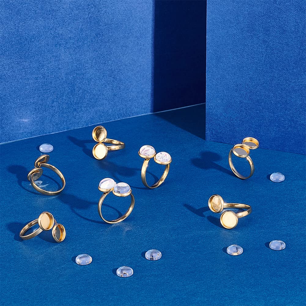 UNICRAFTALE 10 Set 18 Karat Vergoldete Ringrohlinge Produktbild-Vorschau 9