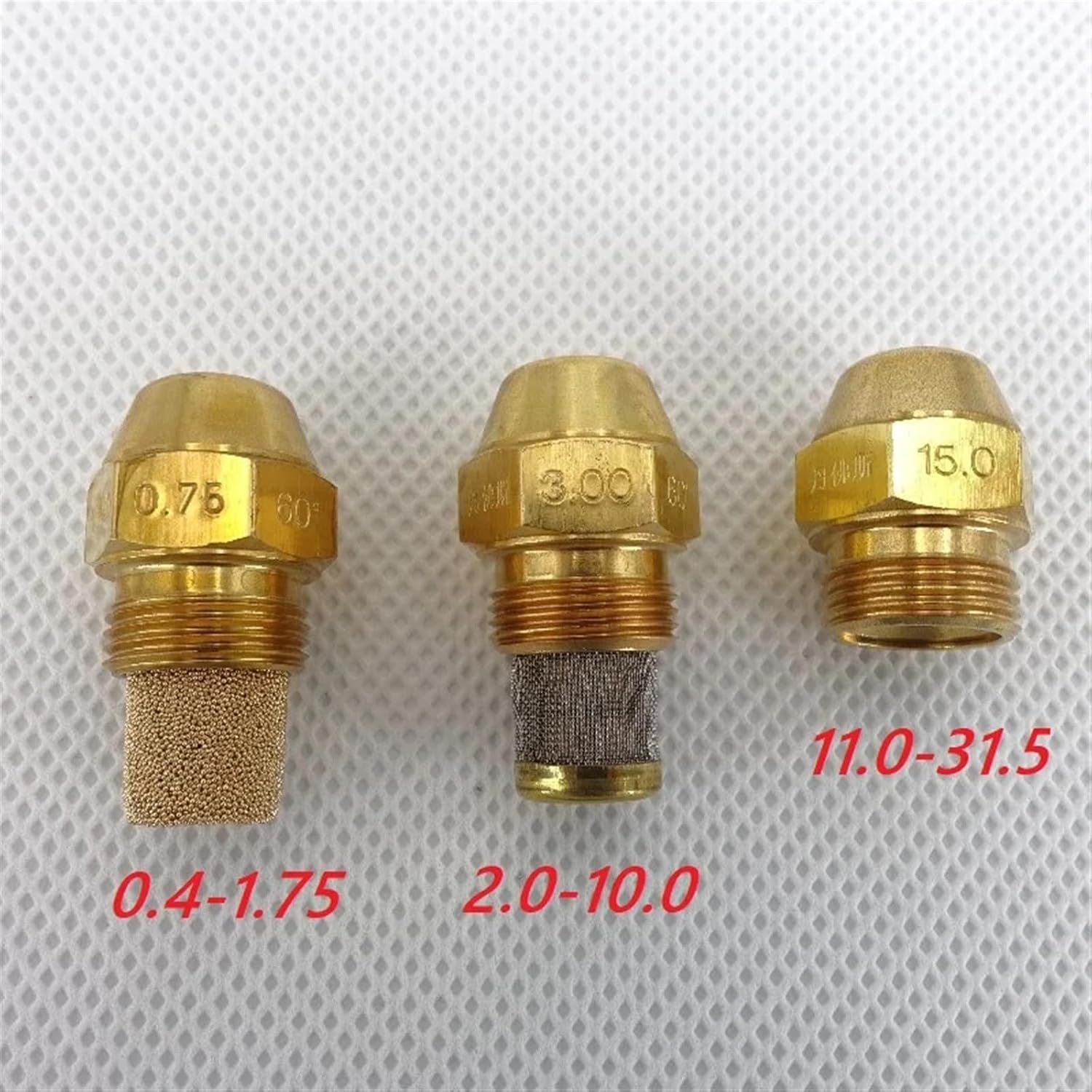 1PC Nozzle Oil Nozzle Boiler Burner Diesel Injectors Nozzle 60degree Methanol Diesel Fuel Burner Nozzle(0.6)