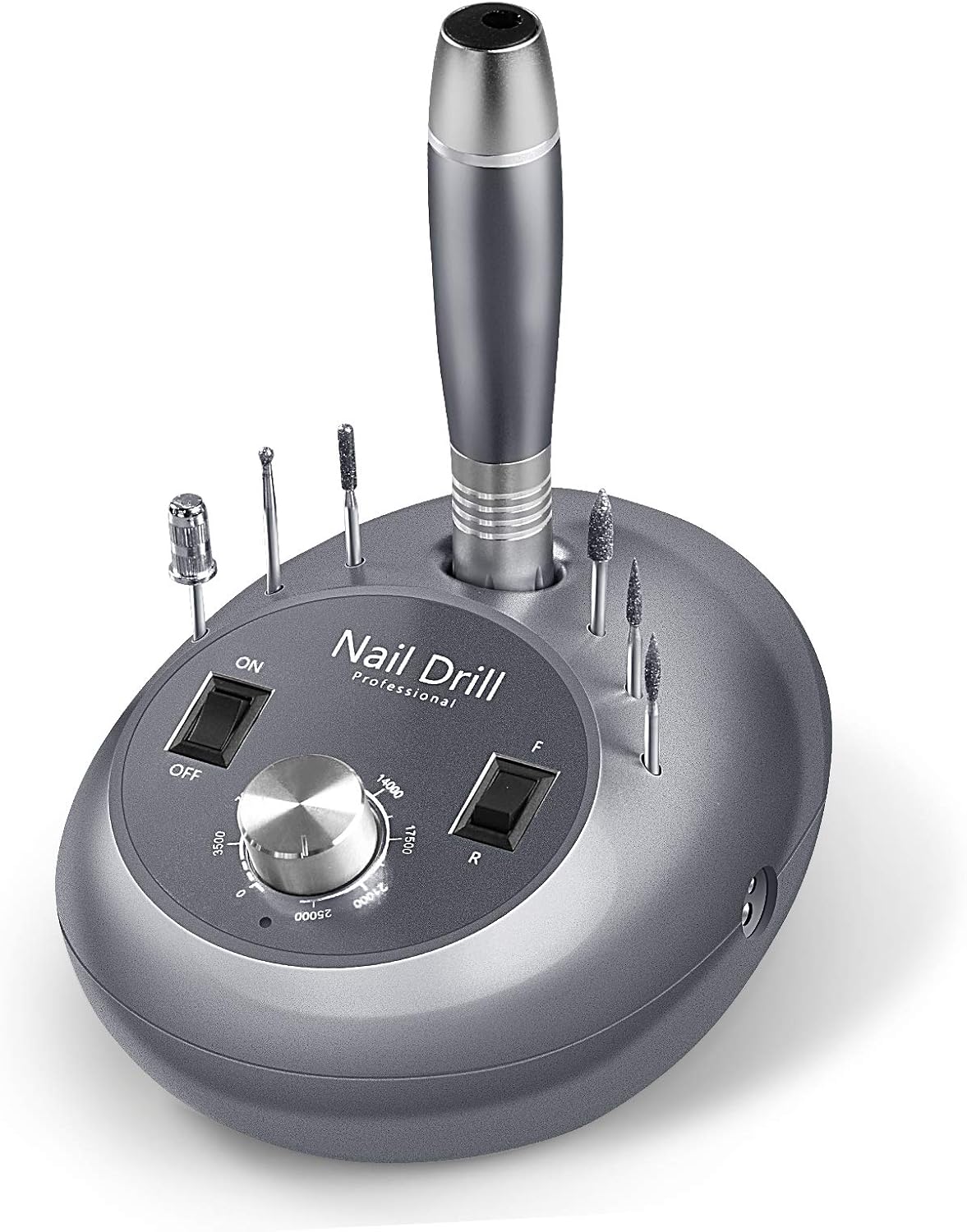 ECBASKET Nail Drill Machine 25000RPM Professional Nail Drills for Acrylic Nails, Efile Nail Drill Electric Nail Drill for Shaping, Buffing, Removing Gel Nails