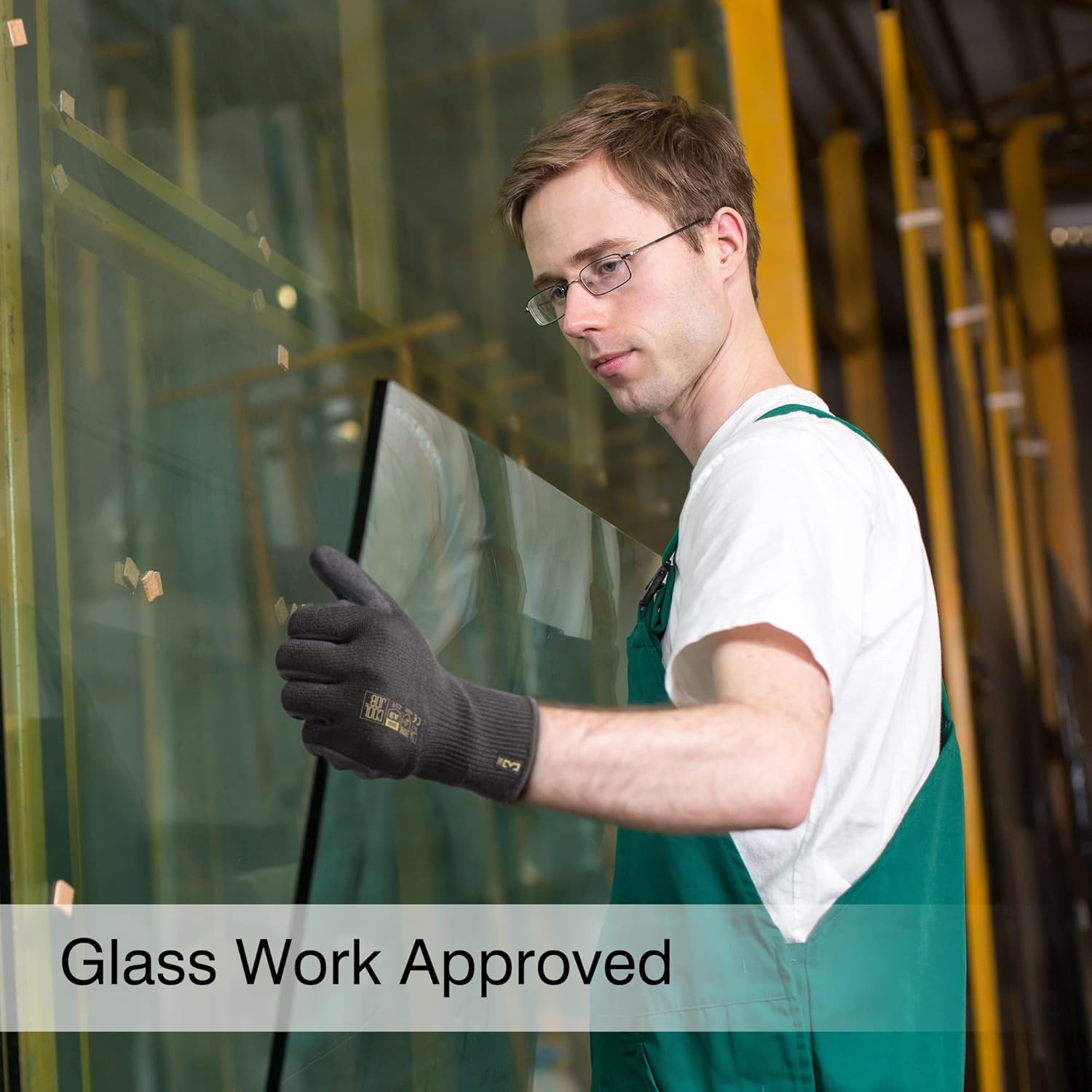 COOLJOB A3 Cut Resistant Fishing Gloves for Men, Rubber Coated Breathable Safety Work Gloves Small, Knife Proof HPPE and Anti-slip Nitrile Grip, Dexterous Gloves for Glass Wood Kitchen Work, Black: Tools & Home Improvement