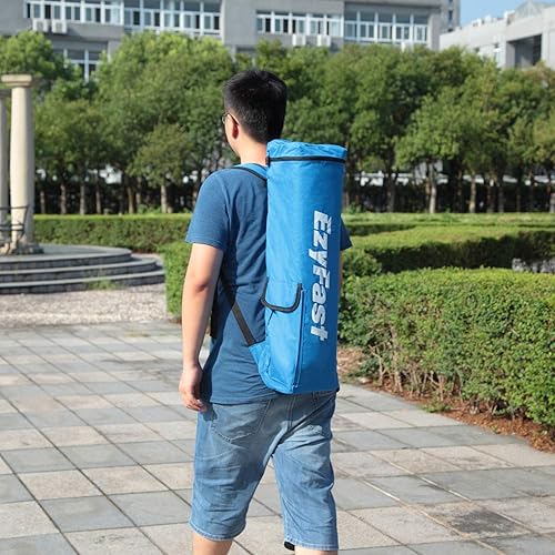 Miniatura 7 de EzyFast Toldo de mochila ultra compacto, refugio emergente, cabaña deportiva portátil, base de 7.5 x 7.5 pies, parte superior de 6 x 6 pies para