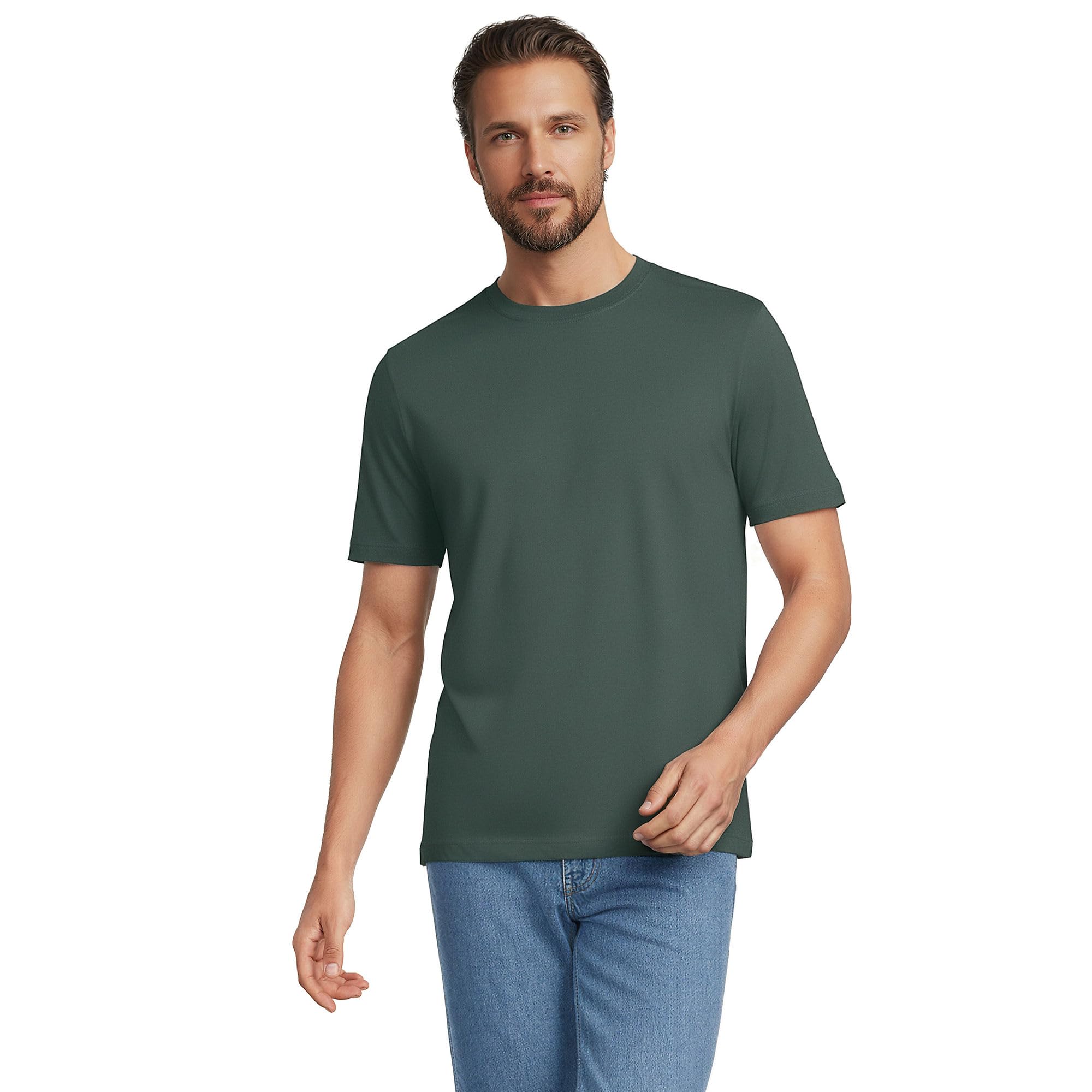 Lands' End Men's Super-T Short Sleeve T-Shirt