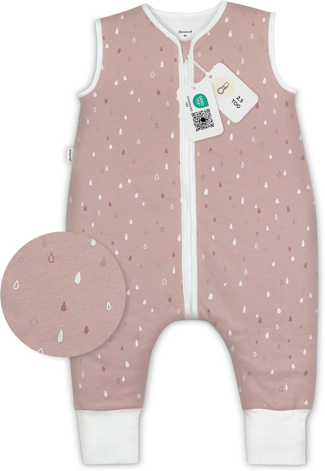 Ehrenkind Schlafsack mit Fen 2.5 TOG | Bio-Baumwolle | Ganzjahres Baby  Schlafsack | Oeko-Tex | fr Winter und Sommer : Amazon.de: Baby