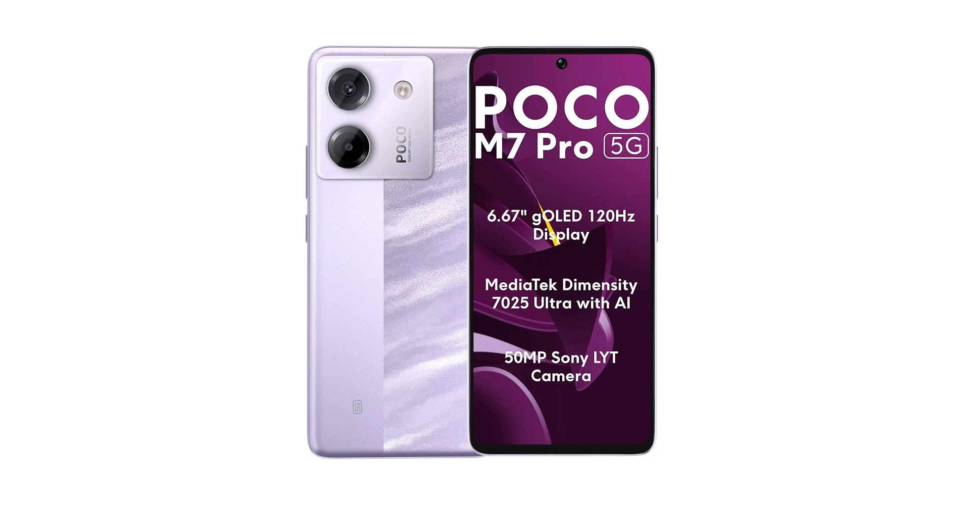 Amazon.com: Poco M7 Pro 5G (256GB + 12GB) (for Tmobile Mint Tello