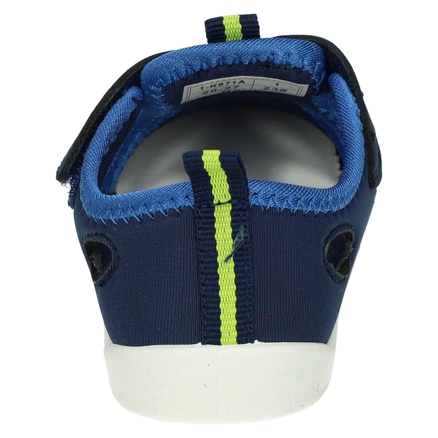 DEMAX 1-K871A Calzado Barefoot Tipo cangrejera Infantil, Textil, Puntera Reforzada, Plantilla cambiable, Ligero y cómodo, Verano NIÑO Sandalias