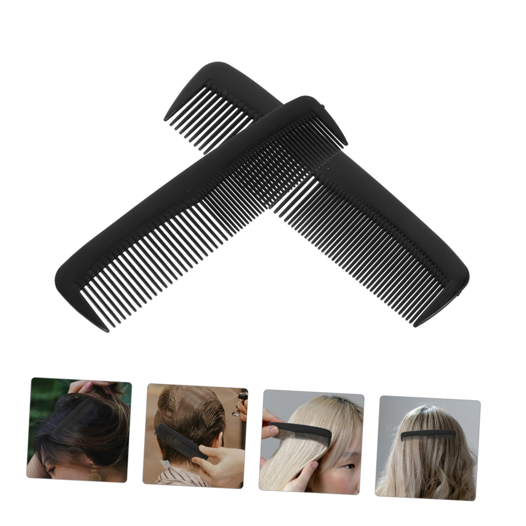 Beaupretty 150piezas Peine De Peluquería Portátil De Peine De De Cabello Para Salón y Doméstico Material y