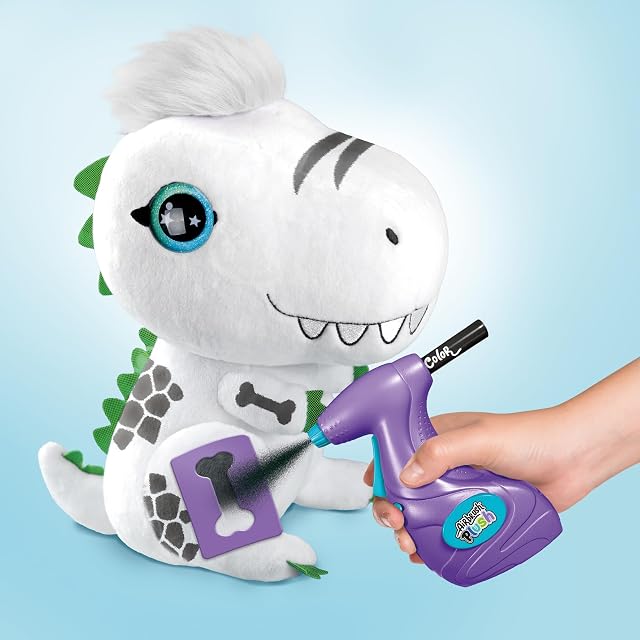 Foto 8 de 8 de Canal Toys - Style 4 Ever - Colorea tu Dinosaurio - OFG243, Blanco