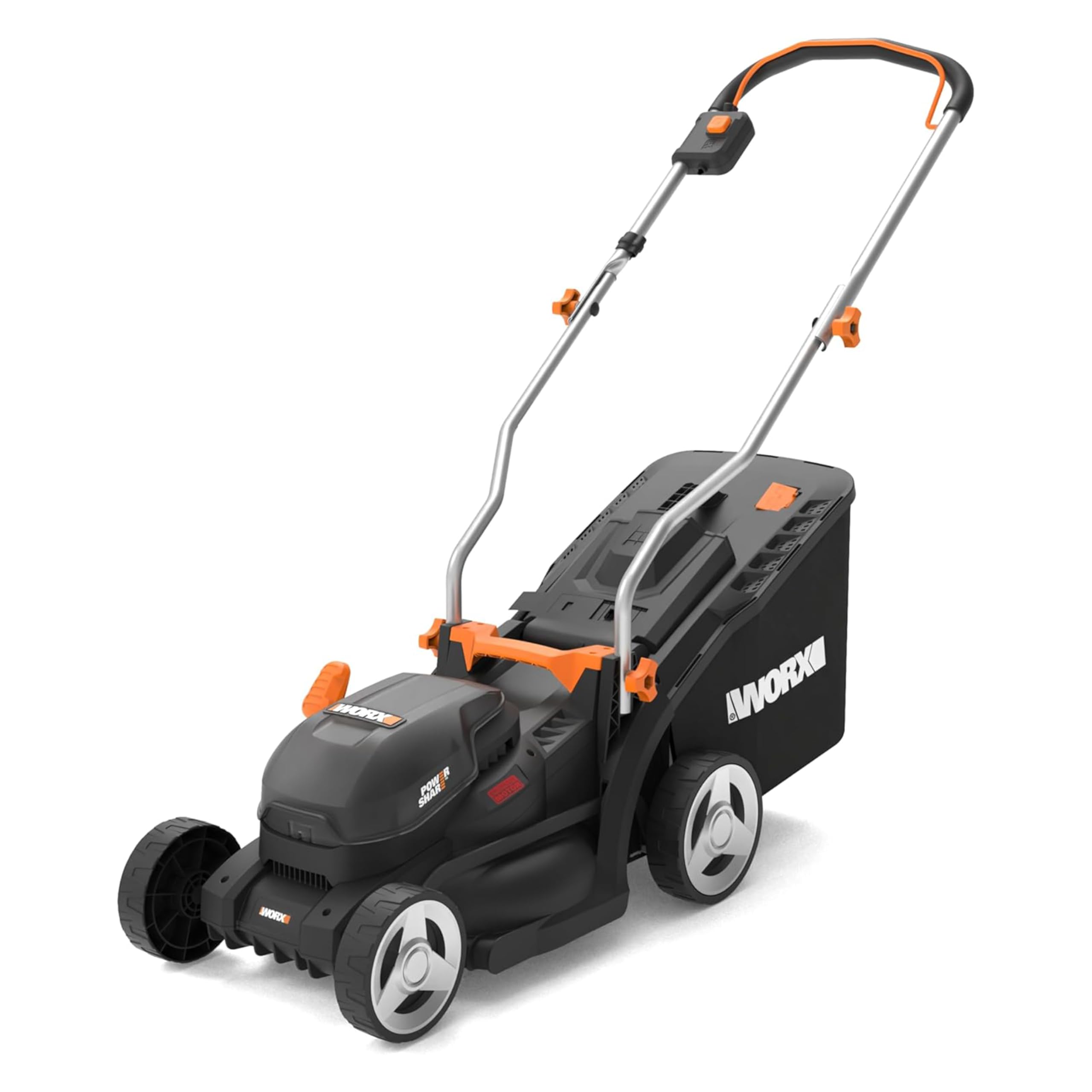 WORX WG733E Akku-Rasenmäher 20V, 33cm Schnittbreite, 35L Grasfangkorb