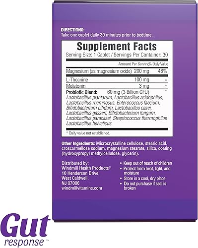 Miniatura 3 de Probiótico para dormir para hombres y mujeres, ralentiza el envejecimiento digestivo, apoya el sueño y la recuperación, promueve un intestino