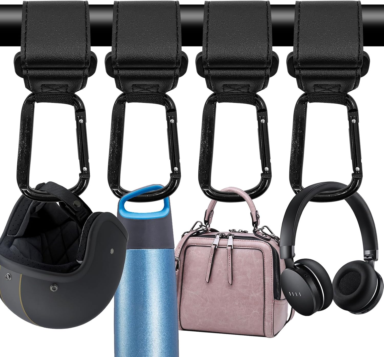 soujkooy 4 Pack UTV Hook for Hanging Headsets, Helmet and Goggles