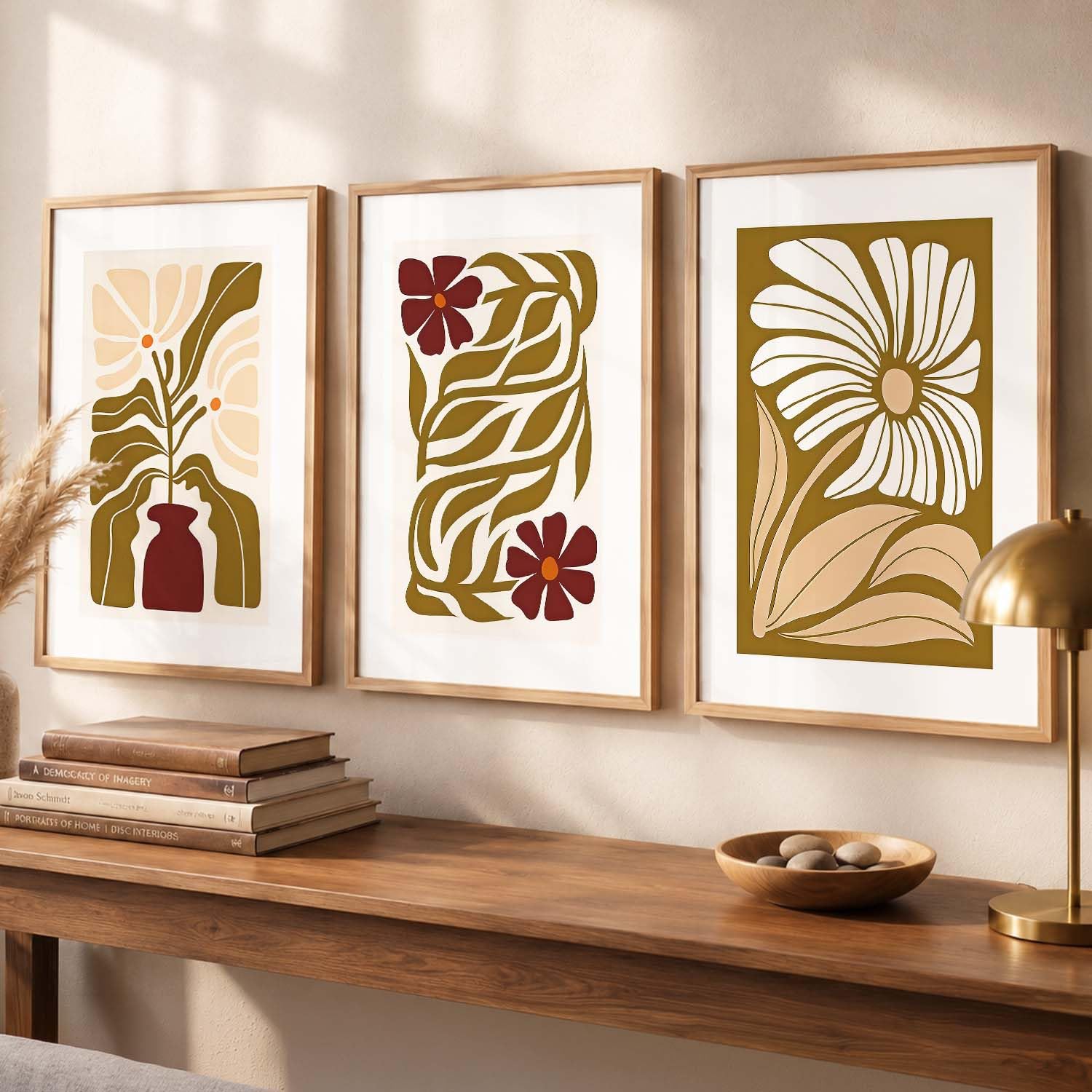 BOHO Wall Art Set - Modern Boho Decor Frames -15 BOHO Wall Art Set - Modern Boho Decor Frames -15